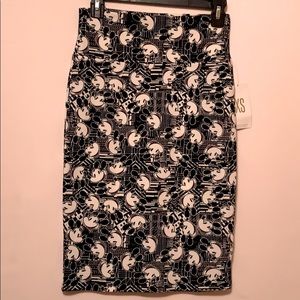 NWT Disney Mickey Mouse LuLaRoe skirt SZ-XS
